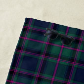 De Plage Cooper Clan Tartan Plaid Beach Serviette (En situation)