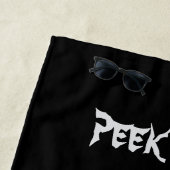 De Plage Drôle Fantôme D'Halloween Dessin Passé Serviette D (En situation)