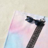 De Plage Femme À Paris Beach Serviette Tour Eiffel (En situation)