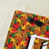 De Plage Ingénieur Civil Caractère Beach Serviette (En situation)