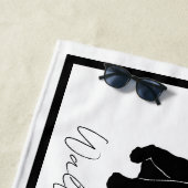 De Plage La serviette du chien (En situation)