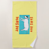 De Plage Rex Sun's Out tire sa serviette (Devant)