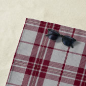 De Plage Robe MacGregor Tartan Plaid Beach Serviette (En situation)