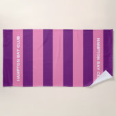 De Plage Sérénité balnéaire : Custom Beach Club Serviette r (Devant)