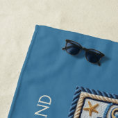 De Plage Serviette ancrée Sea Breeze (En situation)