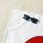 De Plage Serviette Dragon Beach (En situation)