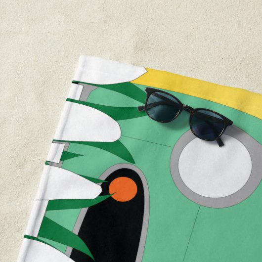 De Plage Serviette Figaro (En situation)