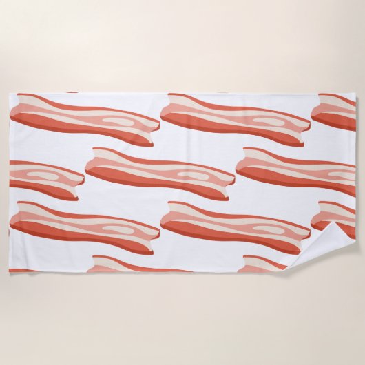 De Plage Serviette folle Bacon Me (Devant)
