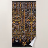 De Plage Serviette Golden Doorway Beach (Devant)
