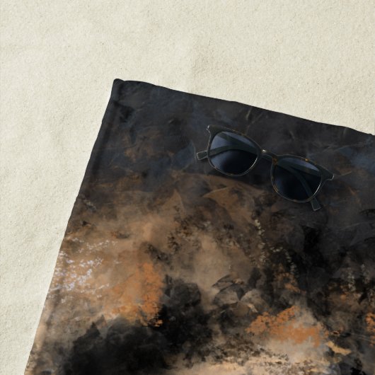 De Plage Serviette Lion Beach (En situation)