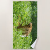 De Plage Serviette Lion Beach (Devant)