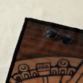 De Plage Serviette Mayan Beach (En situation)