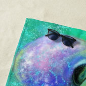 De Plage Serviette Octopus Beach (En situation)