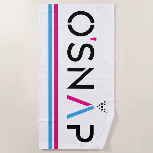 De Plage Serviette O'Snap Beach (Devant)