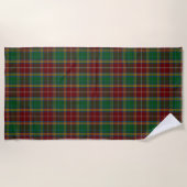 De Plage Serviette Plaid Plaid Baxter Tartan (Devant)