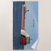 De Plage Serviette Roger Blough Beach (Devant)
