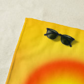 De Plage Serviette Sunset Camel Beach (En situation)