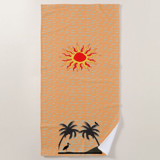 De Plage Serviette Sunshine Beach (Devant)