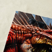 De Plage Spinosaurus Dinosaur effrayant, Serviette (En situation)