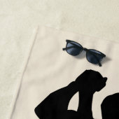 De Plage Tango Dancer Couple Beach Serviette Couleur person (En situation)