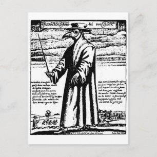 De Plague Doctor. Briefkaart