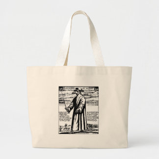 De Plague Doctor. Grote Tote Bag