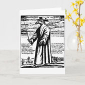 De Plague Doctor. Kaart (Gele Bloem)