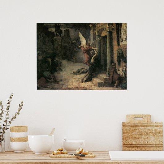 De Plague in Rome Poster (Keuken)