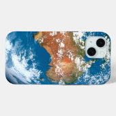 De planeet Aarde toont wolken boven Australië. Case-Mate iPhone Case (Achterkant (horizontaal))