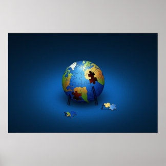 De planeet opslaan poster