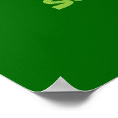 De planeet opslaan poster (Hoek)