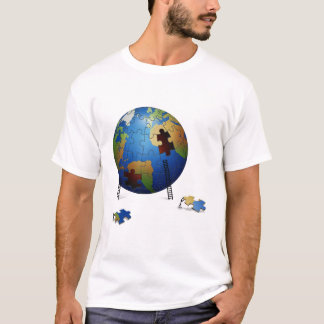 De planeet opslaan t-shirt