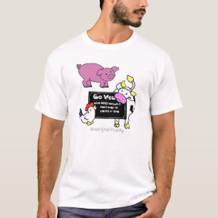 De planeet opslaan t-shirt