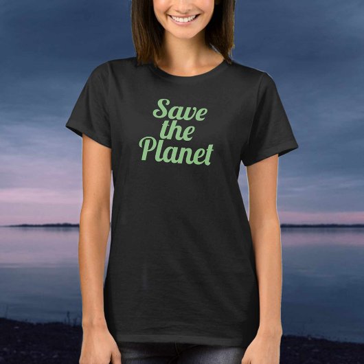 De planeet T-Shirt opslaan