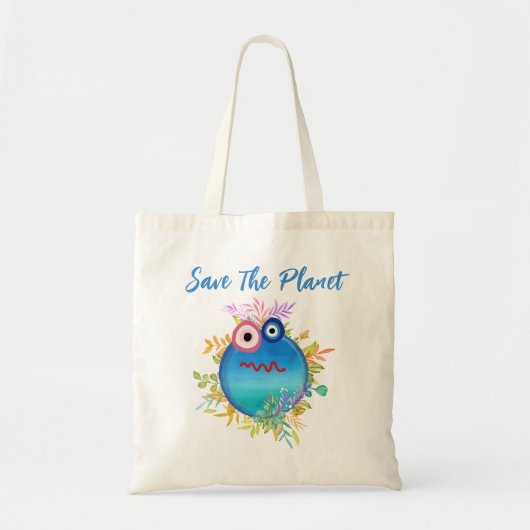 De Planet Canvas tas opslaan (Voorkant)