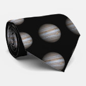 De Planet Jupiter Stropdas (Opgerold)