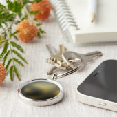 De Planet Pluto-Sleutelhanger Sleutelhanger (Zijkant)