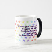 De Planet PODZ™ - "R" Morphing-Mok Magische Mok (Voorkant rechts)