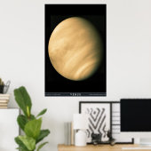 De Planet Venus Poster (Thuiskantoor)