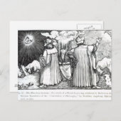 De planetaire systemen briefkaart (Voorkant / Achterkant)