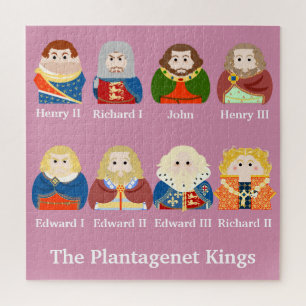 De Plantagenet Kings Legpuzzel
