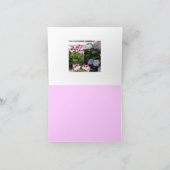 De Planter van geraniums Kaart (Binnen)