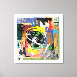 De platenspeler van de Ole Canvas Afdruk