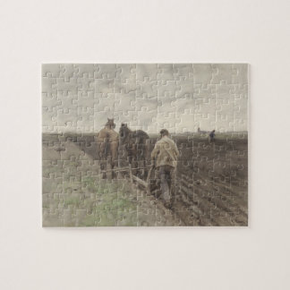 De ploegenboer Anton Mauve Legpuzzel