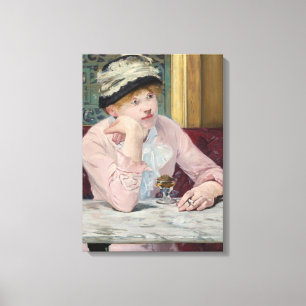 De plum door Manet Impressionist Painting Canvas Afdruk