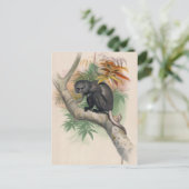 De Pluto Monkey van Joseph Wolf Briefkaart (Staand voorkant)