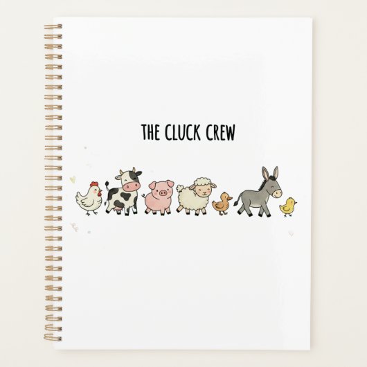 "De Pochok Crew" Planner (Voorkant)