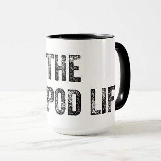 De podleven 15 oz Dual Tone-mok van cHoIcE! Mok (Voorkant rechts)