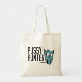 De poesjager komt eraan tote bag