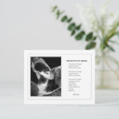 DE POETRY VAN AFBEELDINGEN BRIEFKAART (Staand voorkant)